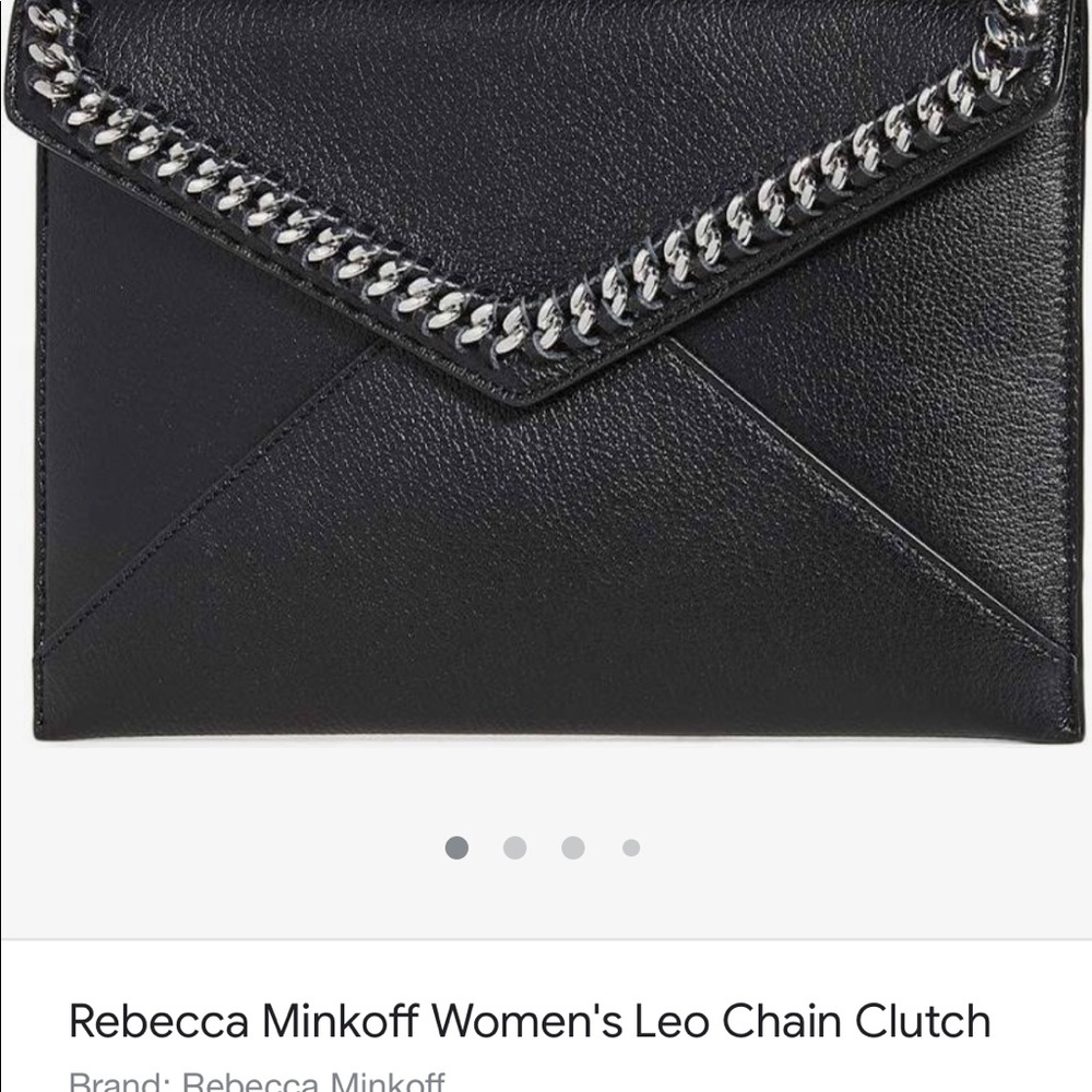 Rebecca Minkoff Women’s Leo Chain Clutch NWT